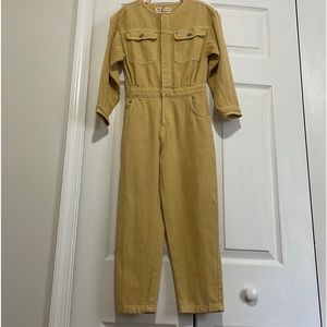 Zara Twill Utility Jumpsuit.